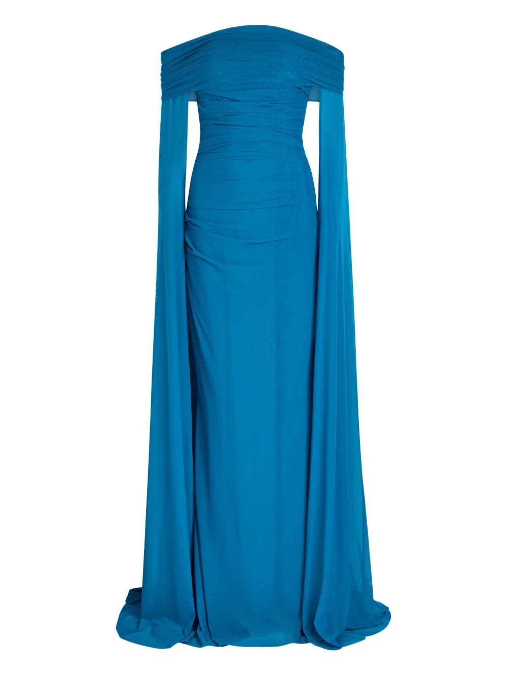 Talbot Runhof Off Shoulder Gown