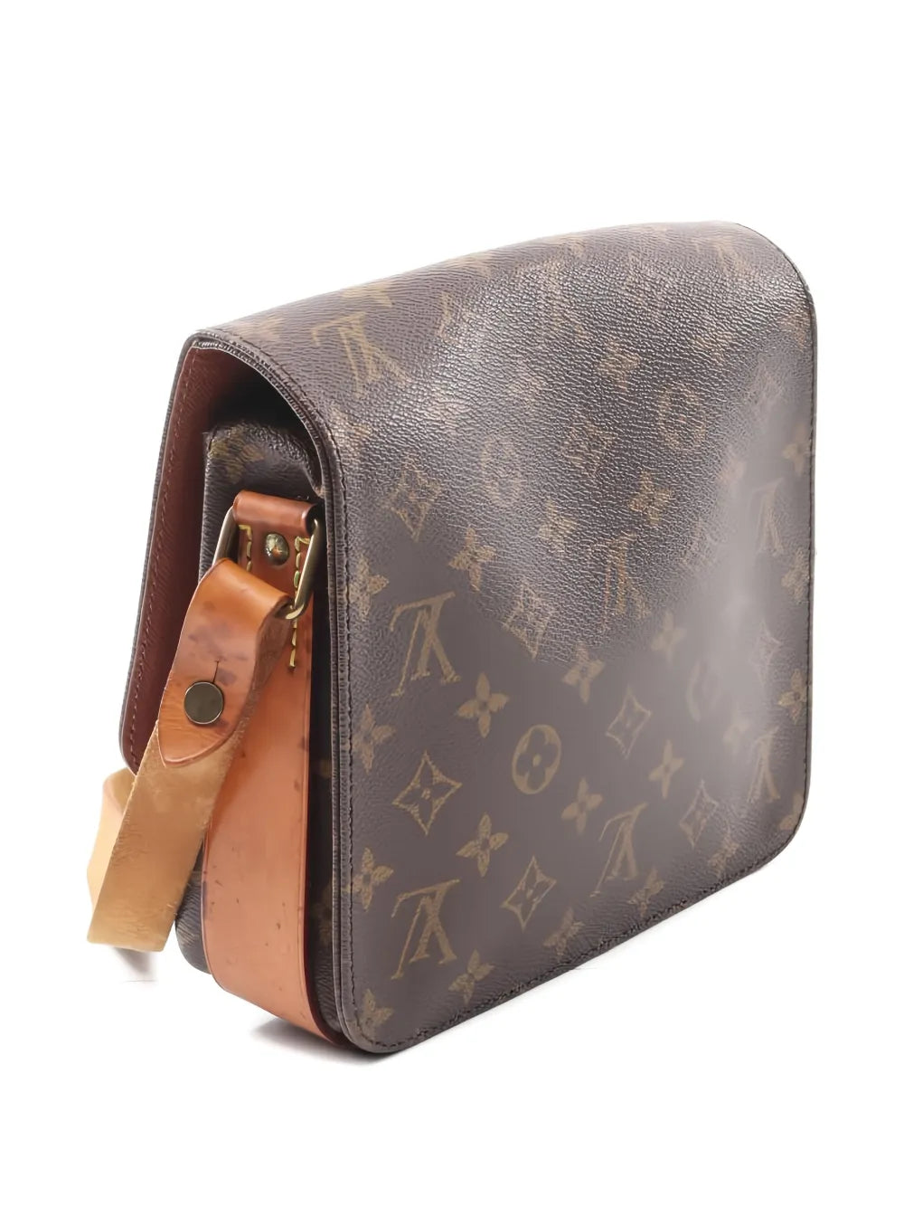 Louis Vuitton Pre Owned 1990 Monogram Cartesier Mm Shoulder Bag