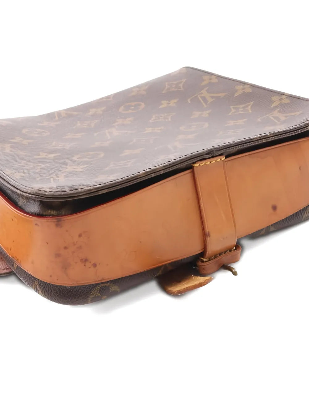 Louis Vuitton Pre Owned 1990 Monogram Cartesier Mm Shoulder Bag
