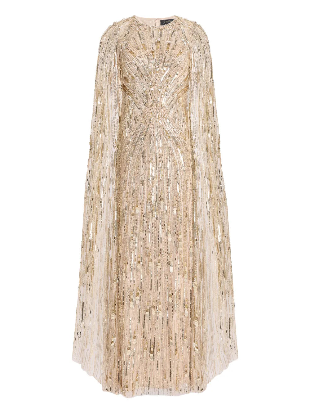 Jenny Packham Elio Sequin Embellished Maxi Dress