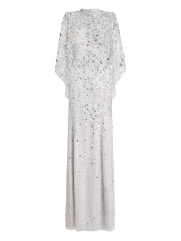 Jenny Packham Gracie Bead Embellished Maxi Dress