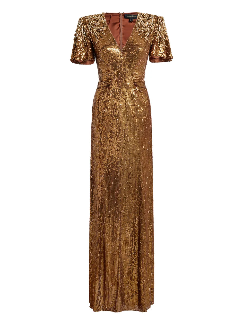 Jenny Packham Manon Sequin Embellished Dress