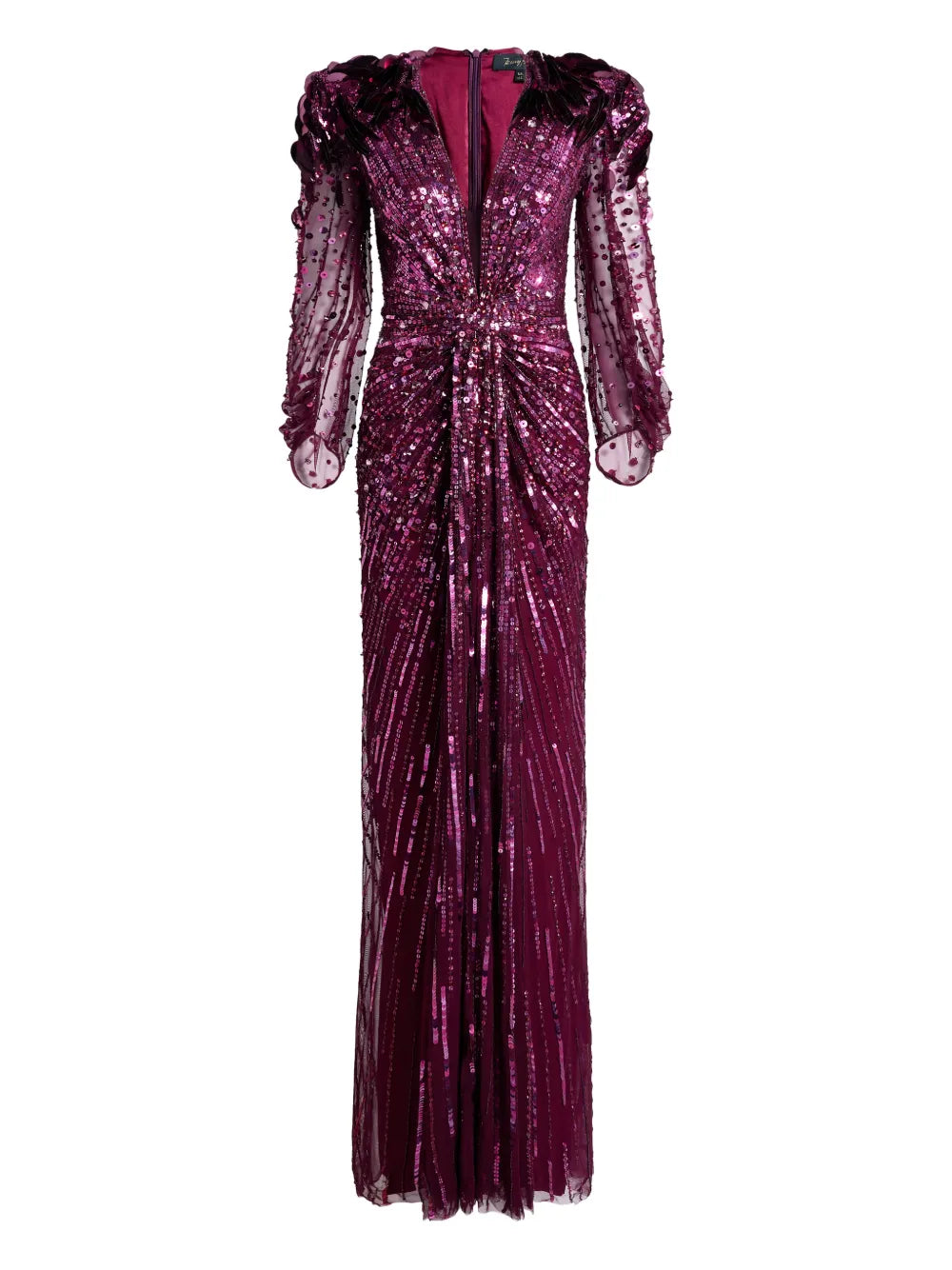 Jenny Packham Xenia Sequin Embellished Maxi Dress