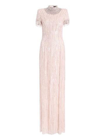 Jenny Packham Madeleine Beaded Maxi Dress