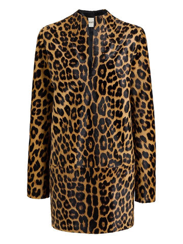 Khaite Leopard Print Mini Dress