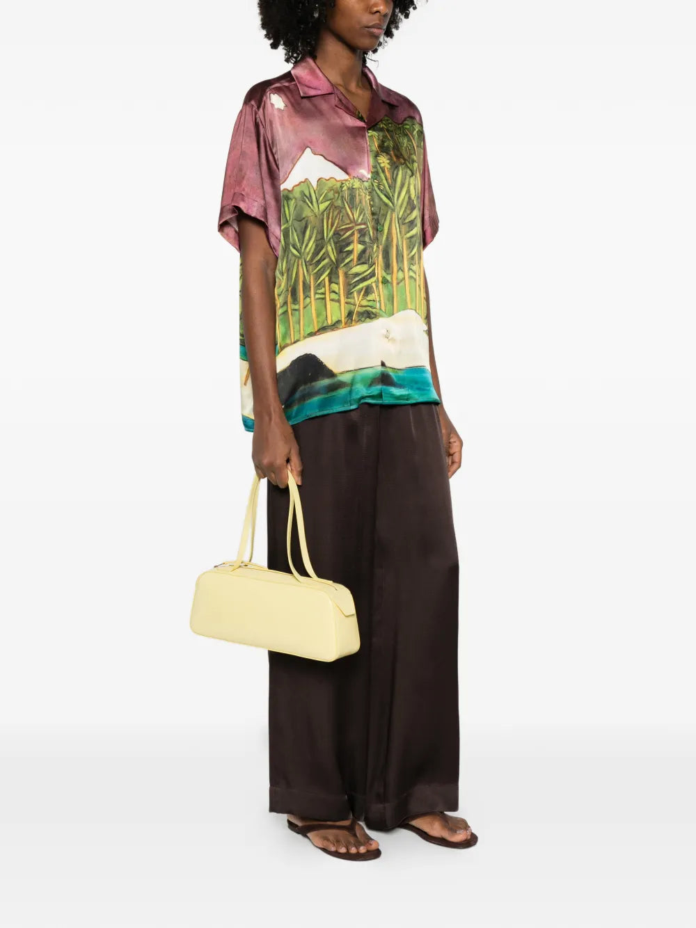 Khaite Simona Zip Shoulder Bag