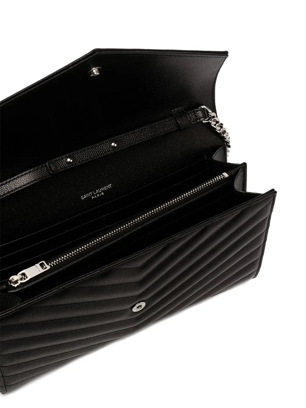 Saint Laurent Cassandre Leather Shoulder Bag