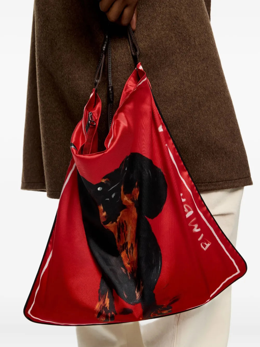 Bimba Y Lola Dog Print Tote Bag