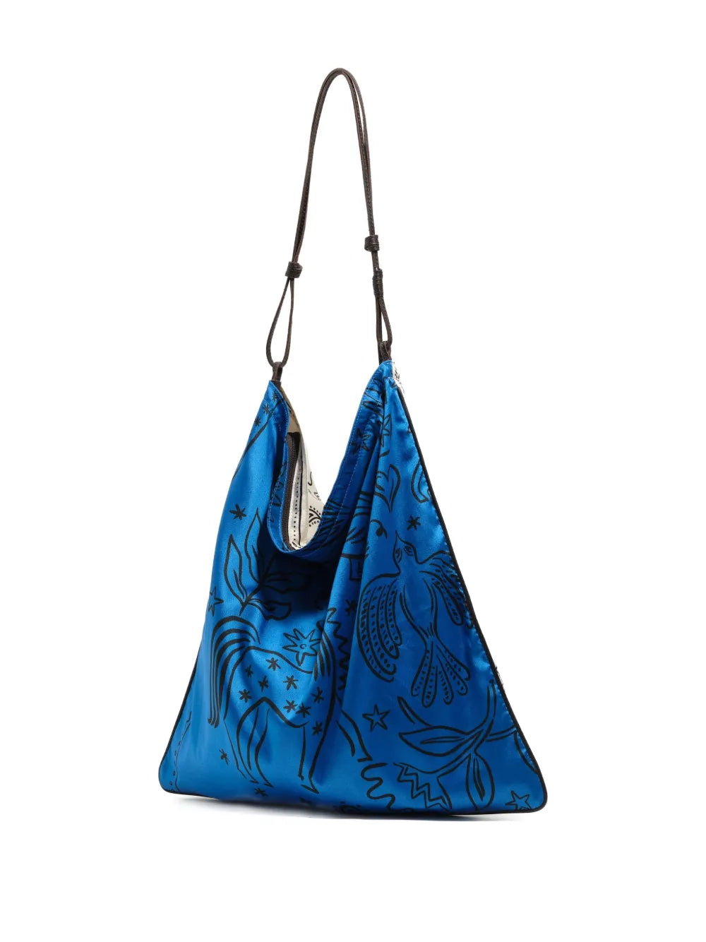 Bimba Y Lola Mixed Print Tote Bag
