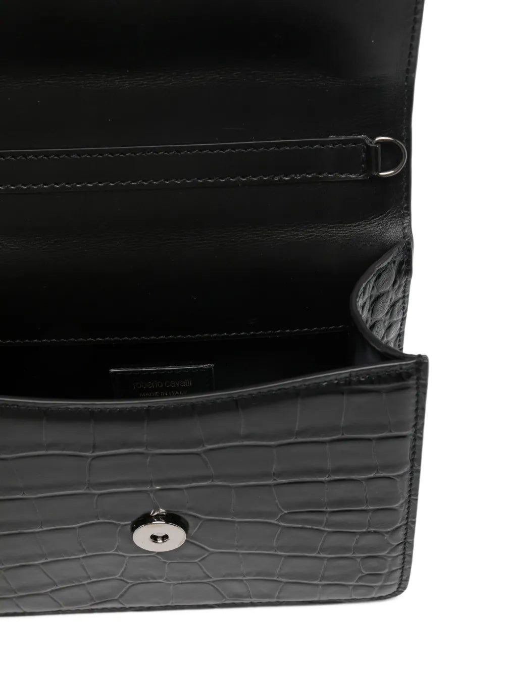 Roberto Cavalli Tiger Embellished Shoulder Bag
