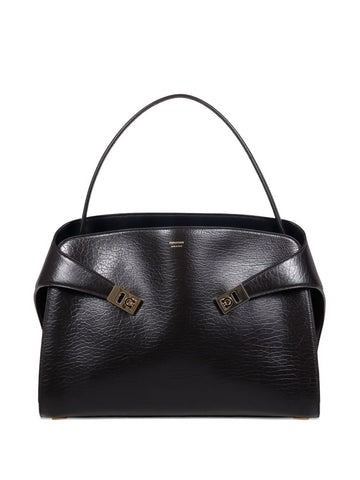 Ferragamo Buckled Leather Shoulder Bag