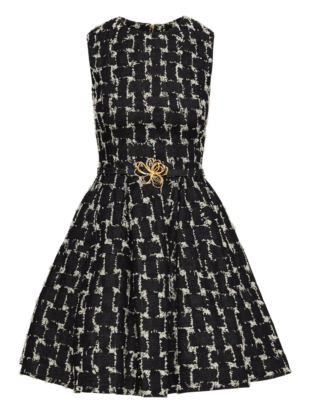 Oscar De La Renta Woven Jacquard Mini Dress