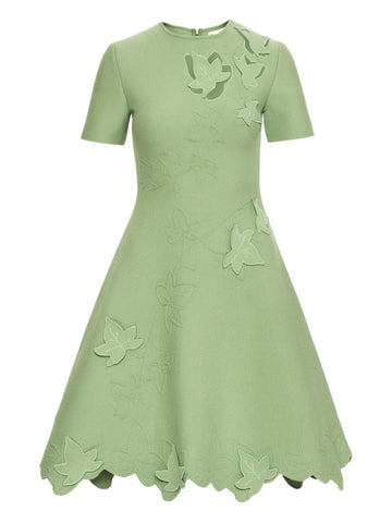 Oscar De La Renta Ivy Cut Out Dress