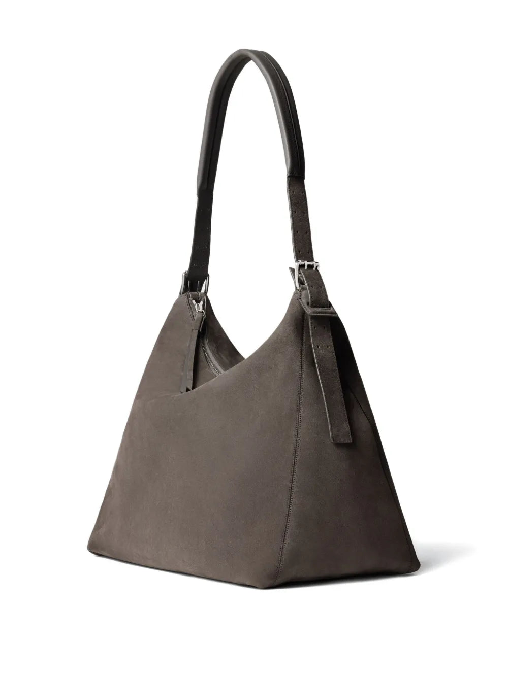 Lemaire Belted Suede Shoulder Bag