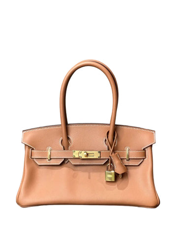 Hermes Pre Owned 2025 Birkin 29 Evercolor Gold Hardware Tote Bag