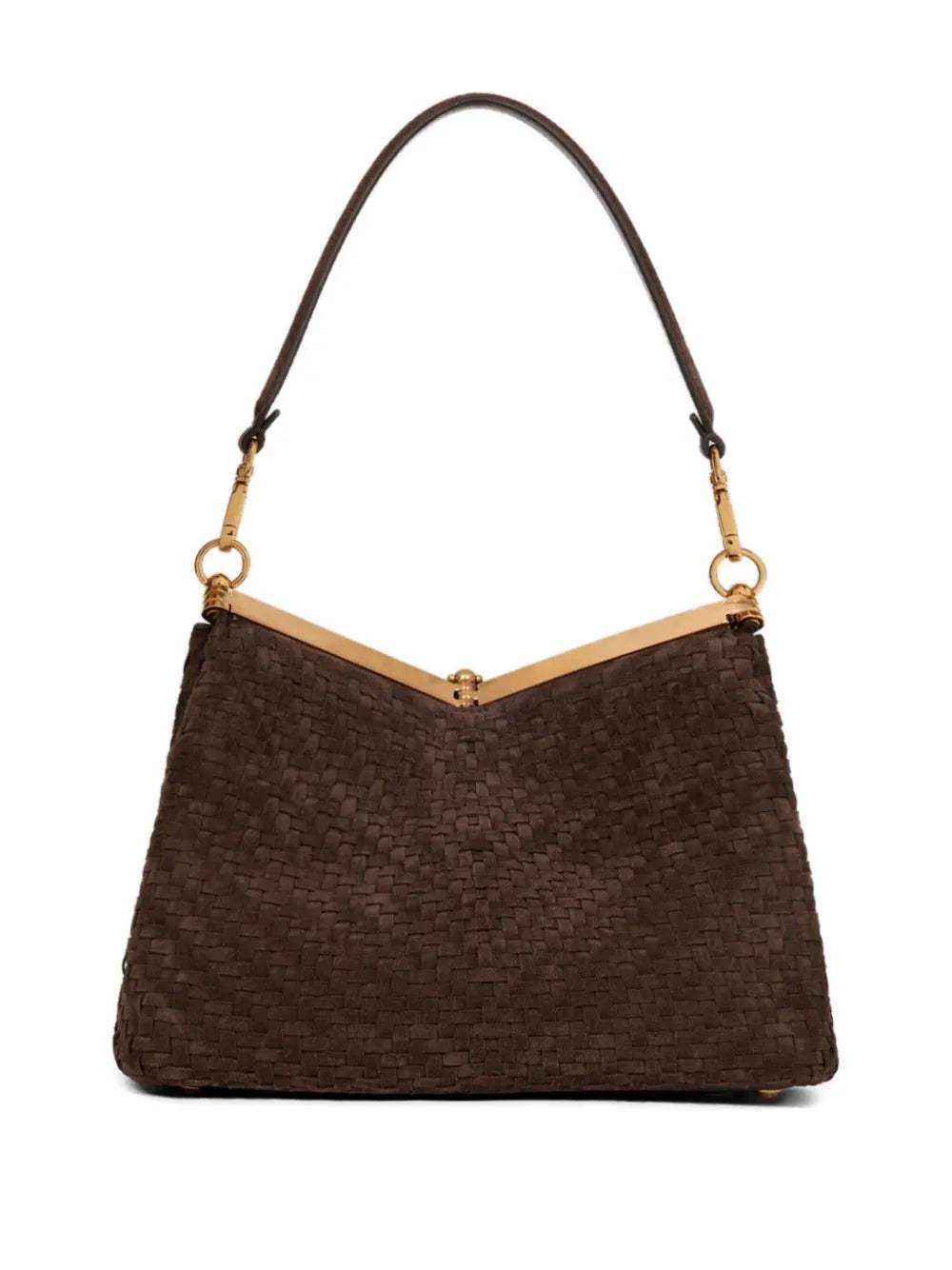 Etro Medium Vela Suede Shoulder Bag