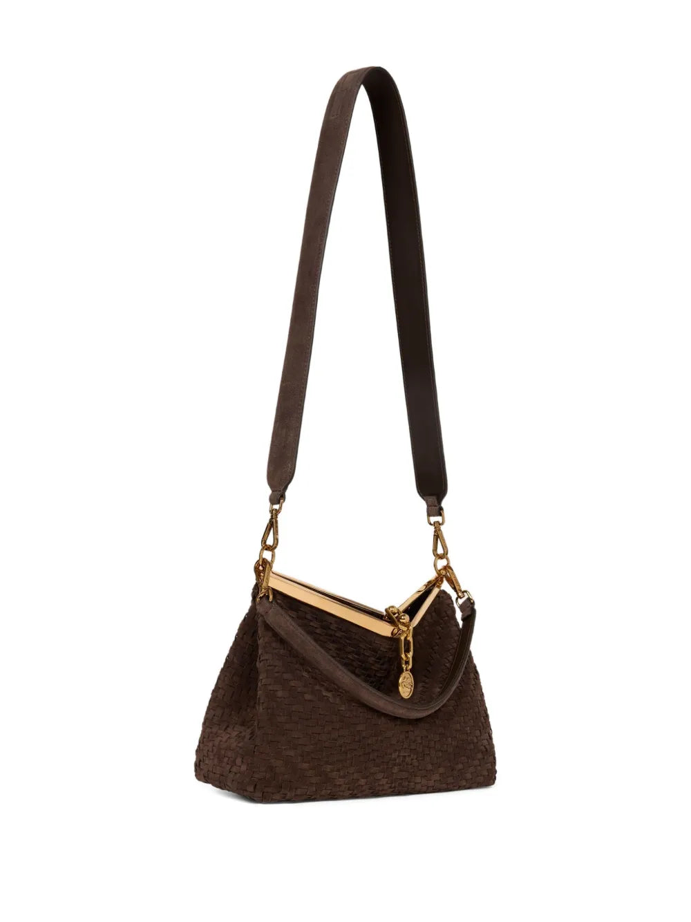 Etro Medium Vela Suede Shoulder Bag