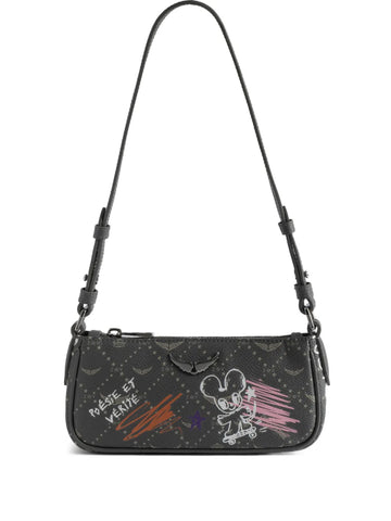 Zadigvoltaire Z Monogram Graphic Shoulder Tag