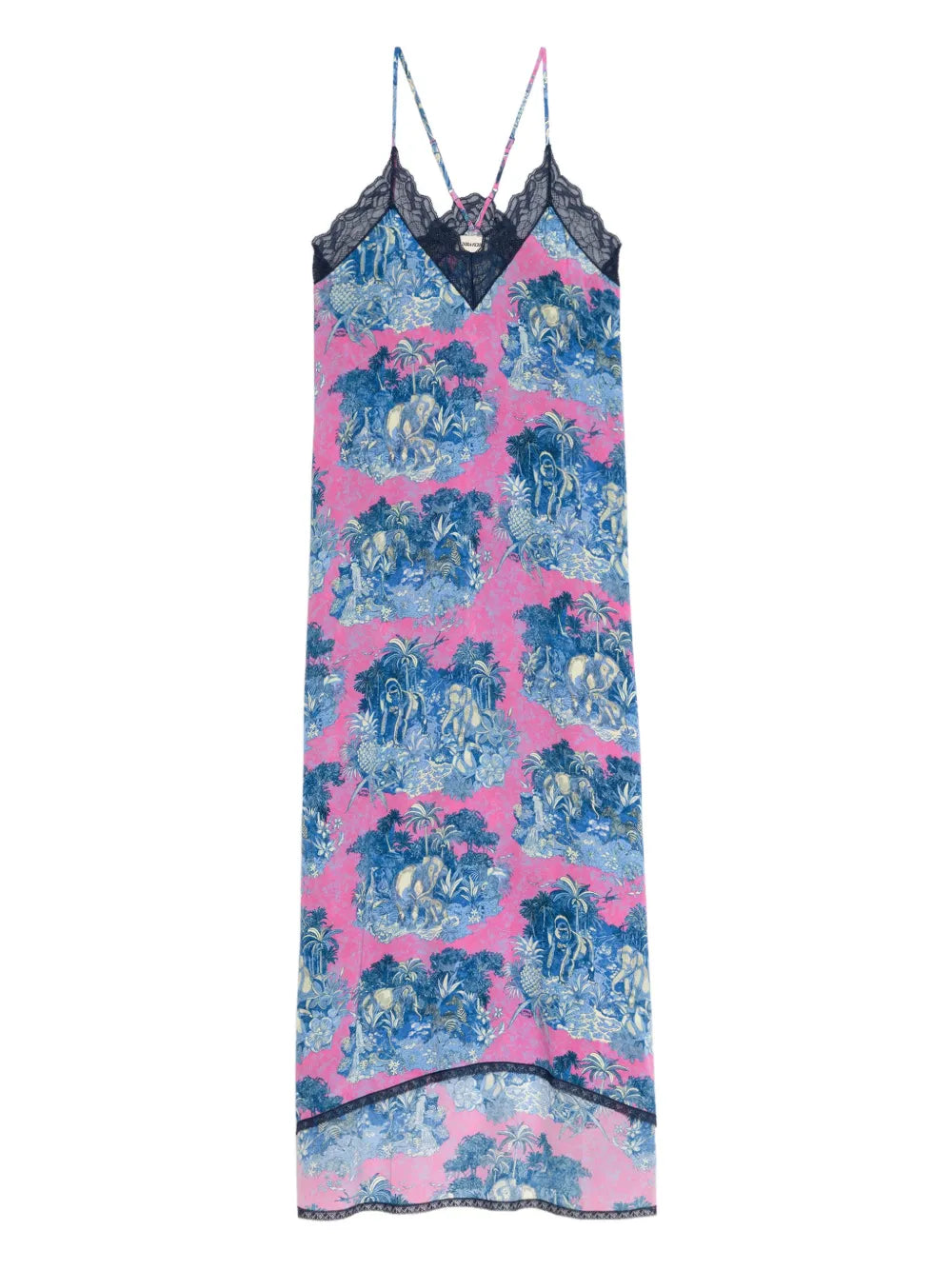 Zadigvoltaire Graphic Print Midi Dress