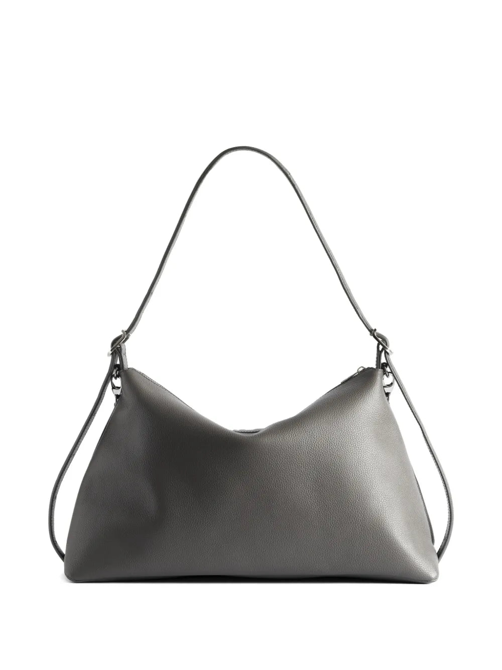 Zadigvoltaire Jim Grained Leather Shoulder Bag