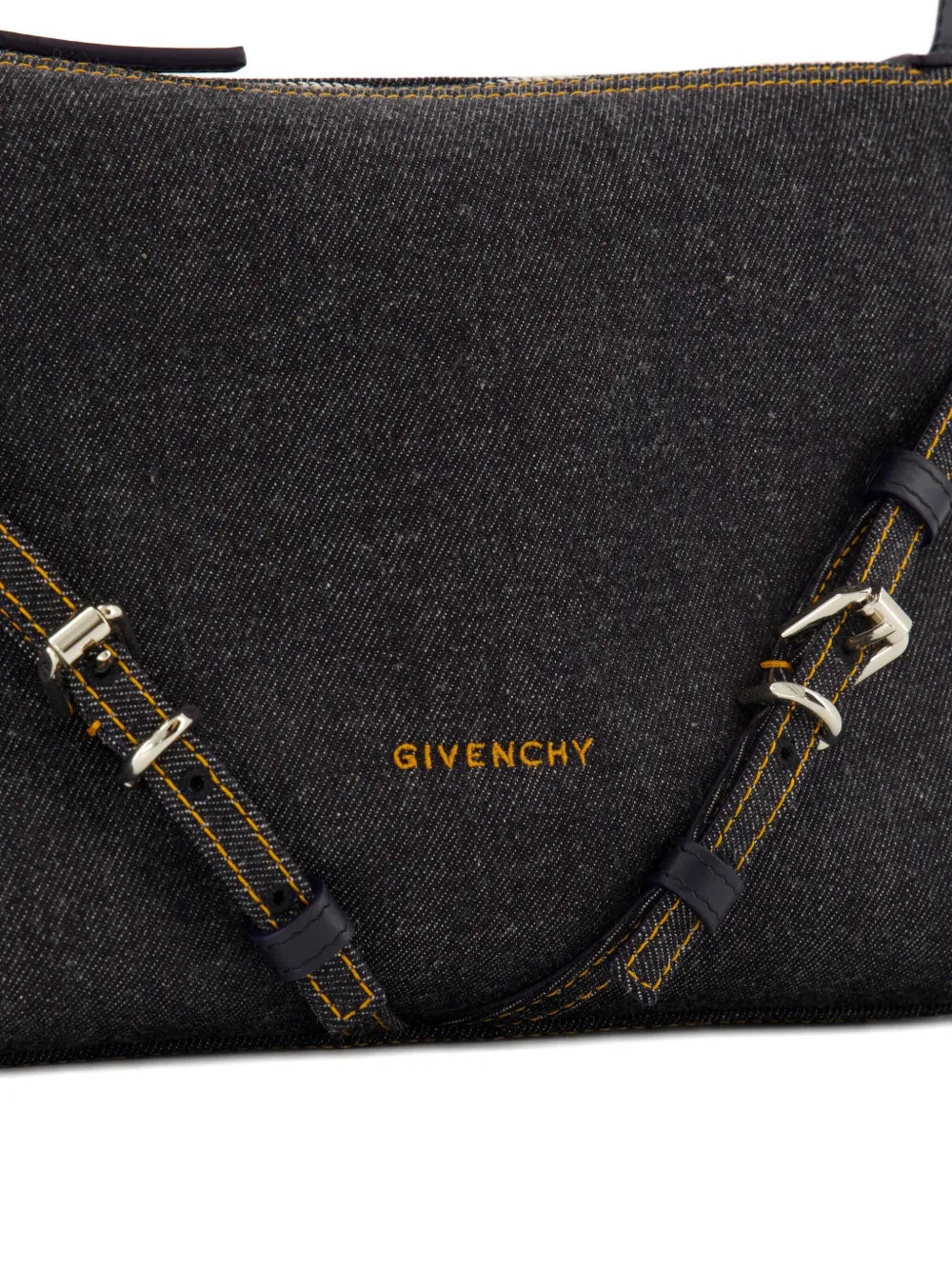 Givenchy Medium Voyou Denim Shoulder Bag