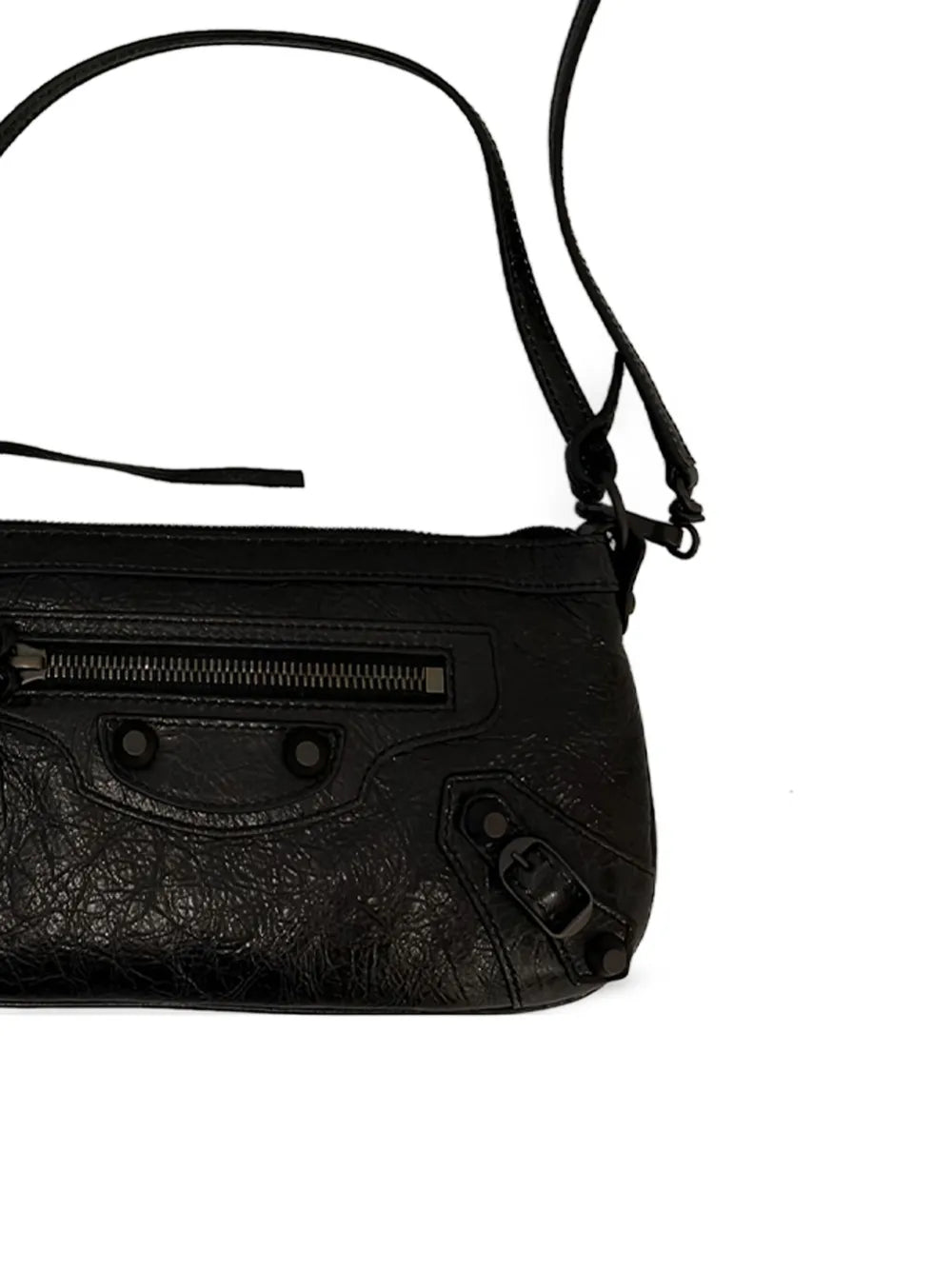 Balenciaga Studded Le City Shoulder Bag
