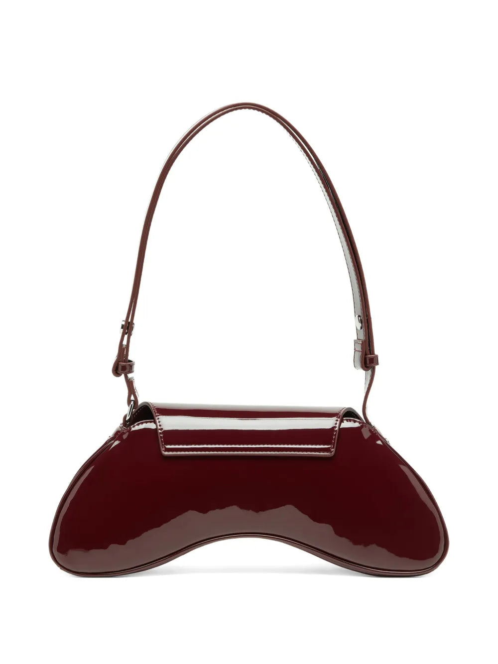Diesel Asymmetric Plaque Shoulder Bag
