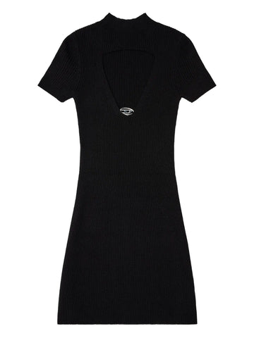 Diesel M Olympe Cut Out Plaque Dress