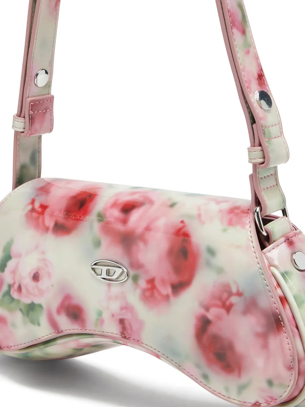 Diesel Floral Print Shoulder Bag