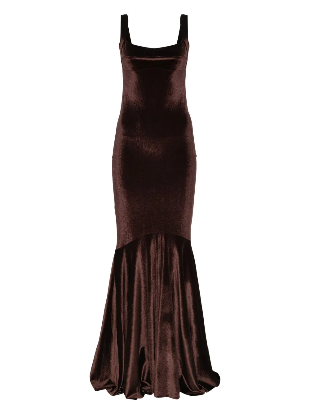 Atu Body Couture Velvet Texture Dress