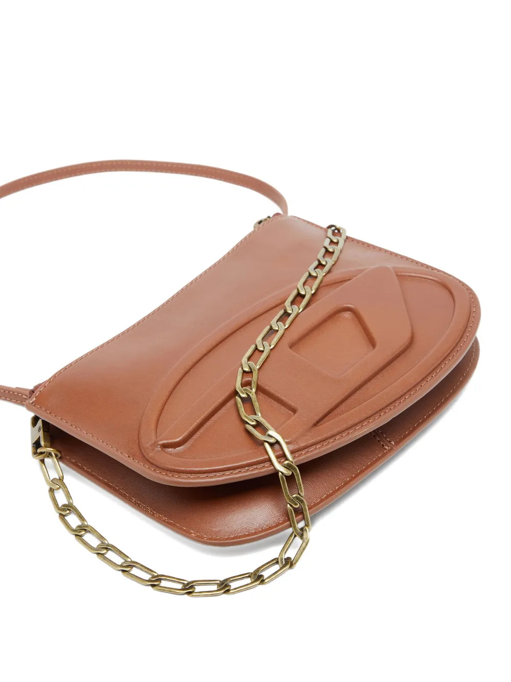 Diesel 1Dr Twin Embossed Zipped Shoulder Bag