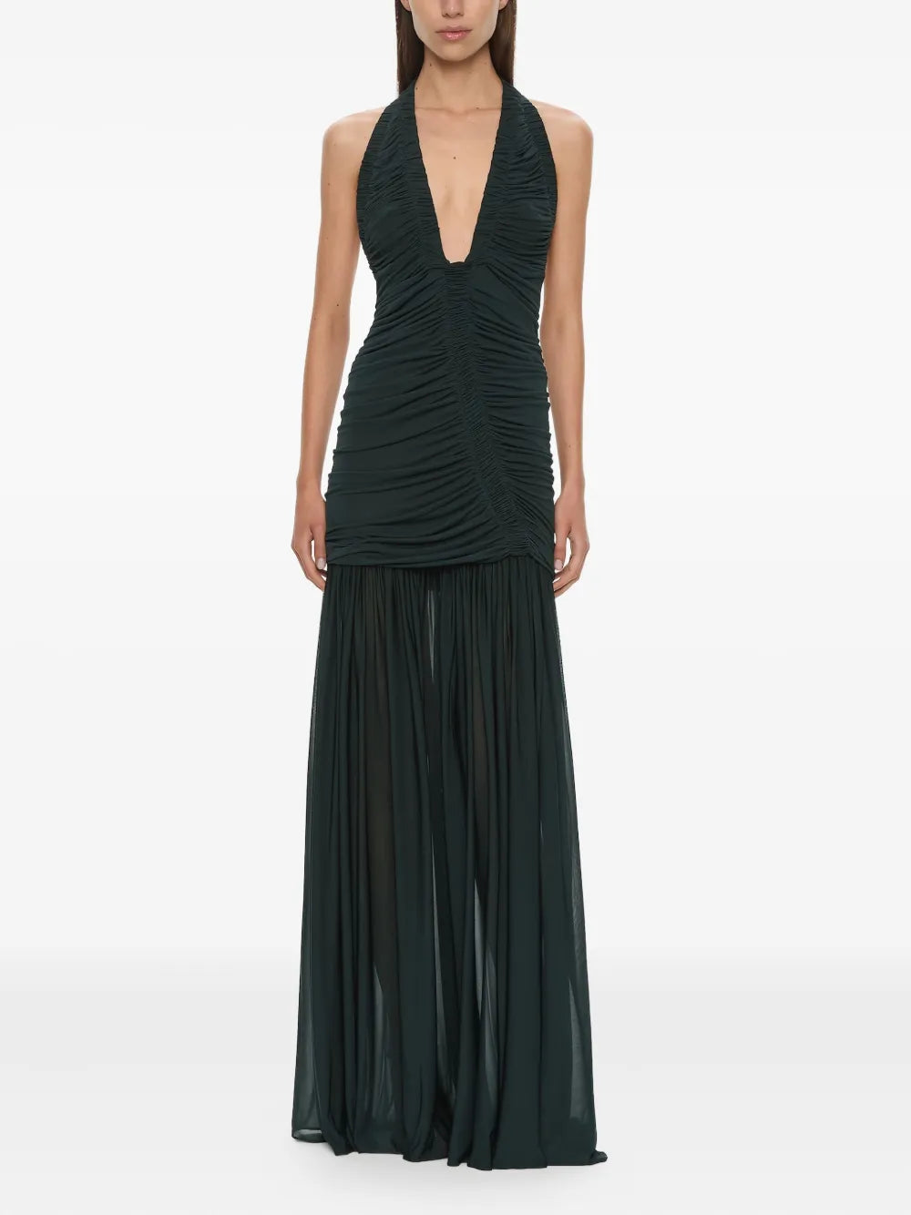 Christopher Esber Orion Ruched Gown