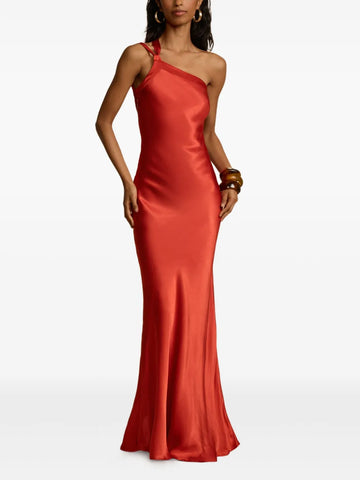 Arcina Ori Monique Asymmetric Tie Gown Dress