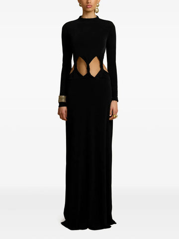 Arcina Ori Gisella Cut Outs Maxi Dress