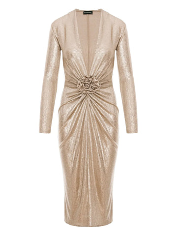 Roserry Mallorca Floral Detail Midi Dress