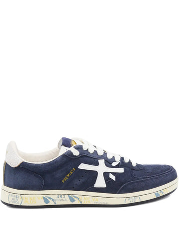 Premiata Basket Clay 7708 Suede Lace-Up