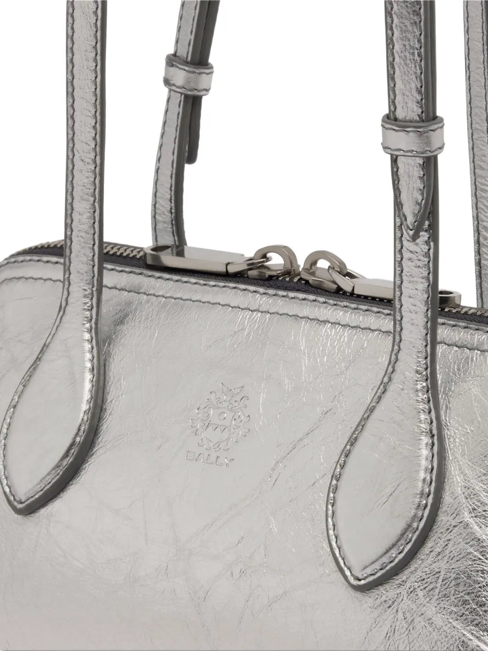 Bally Mini Praline Leather Shoulder Bag
