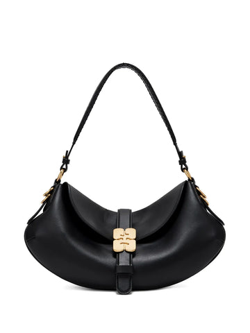 Ganni Buckle Shoulder Bag