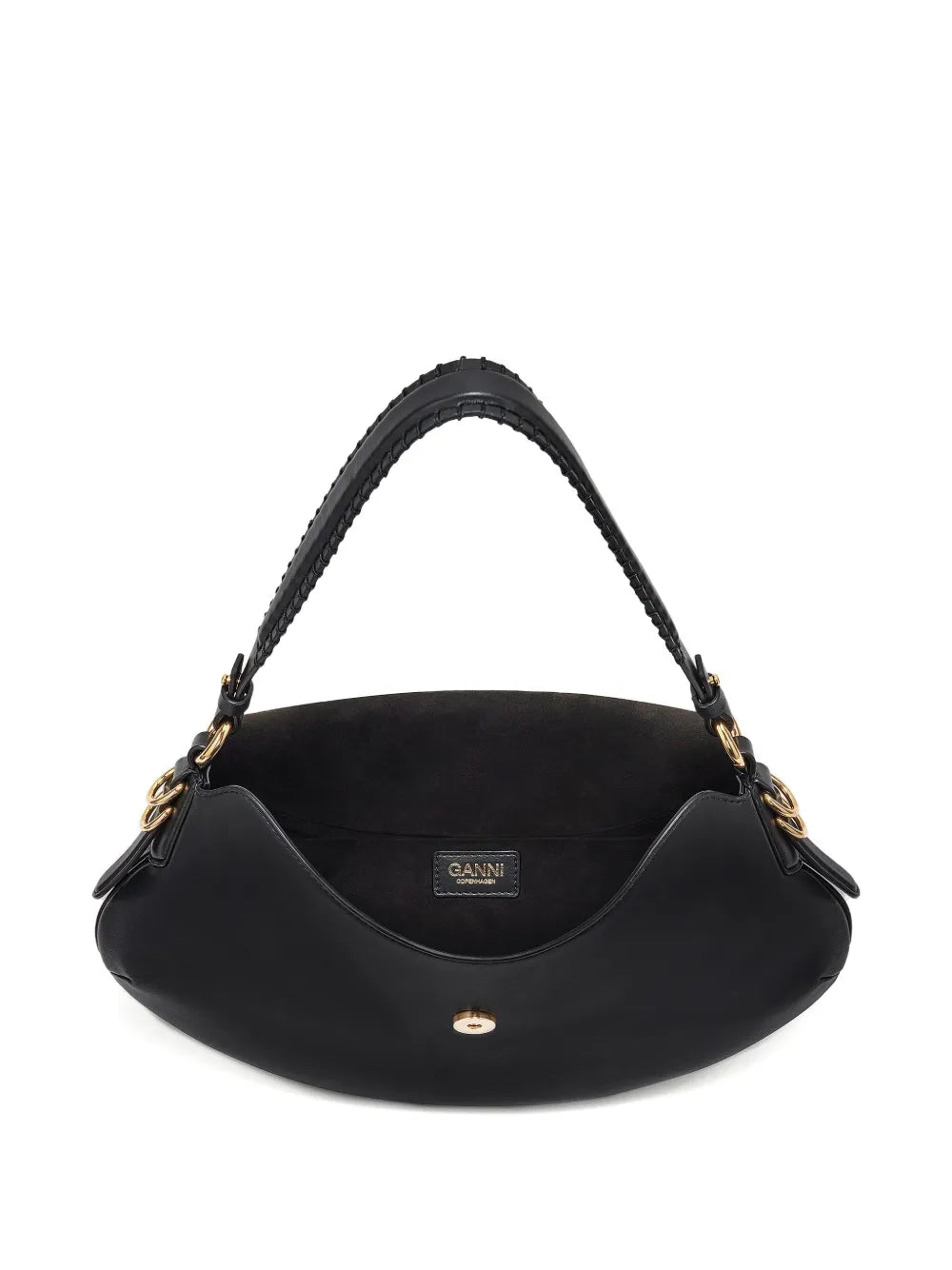 Ganni Buckle Shoulder Bag