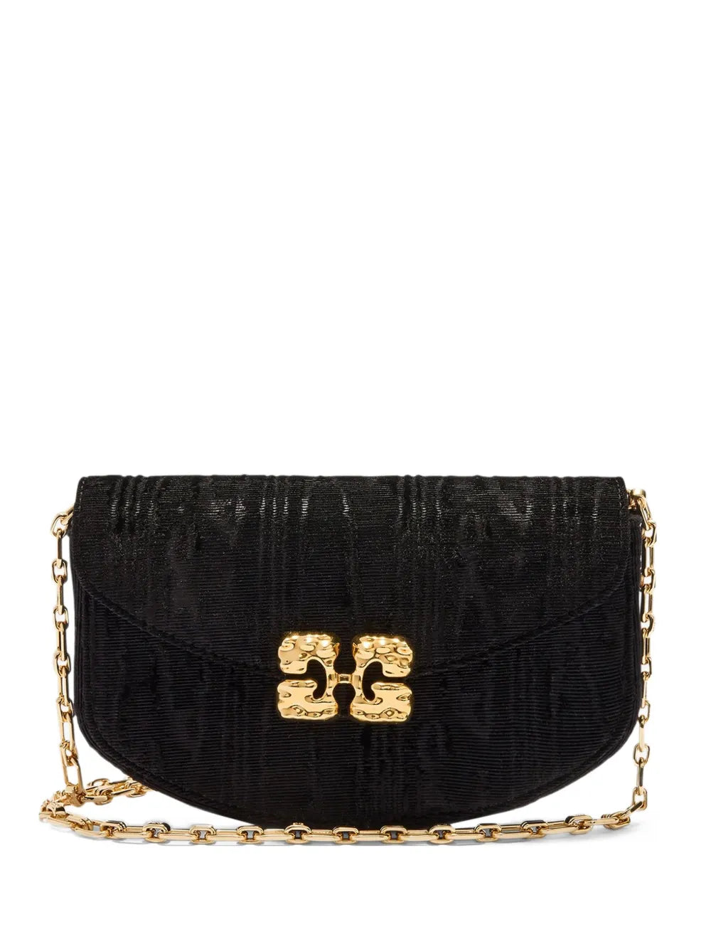 Ganni Textured Shoulder Bag