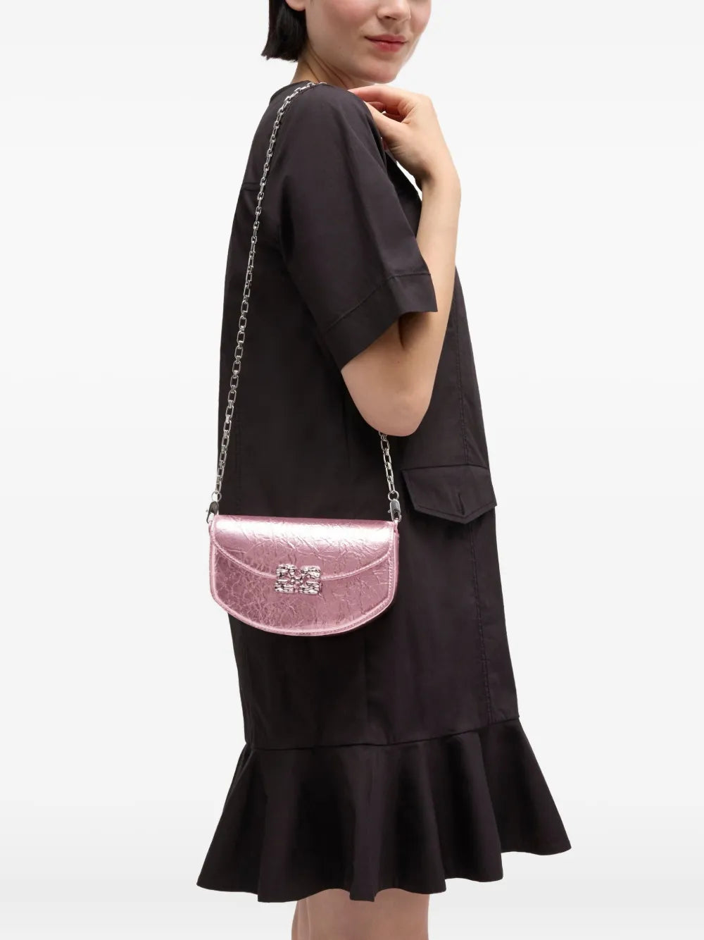 Ganni Chain Shoulder Bag