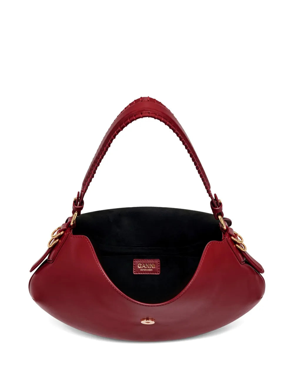 Ganni Buckle Shoulder Bag