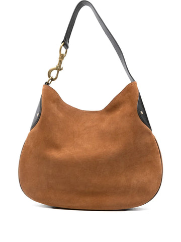 Mulberry Suede Shoulder Bag