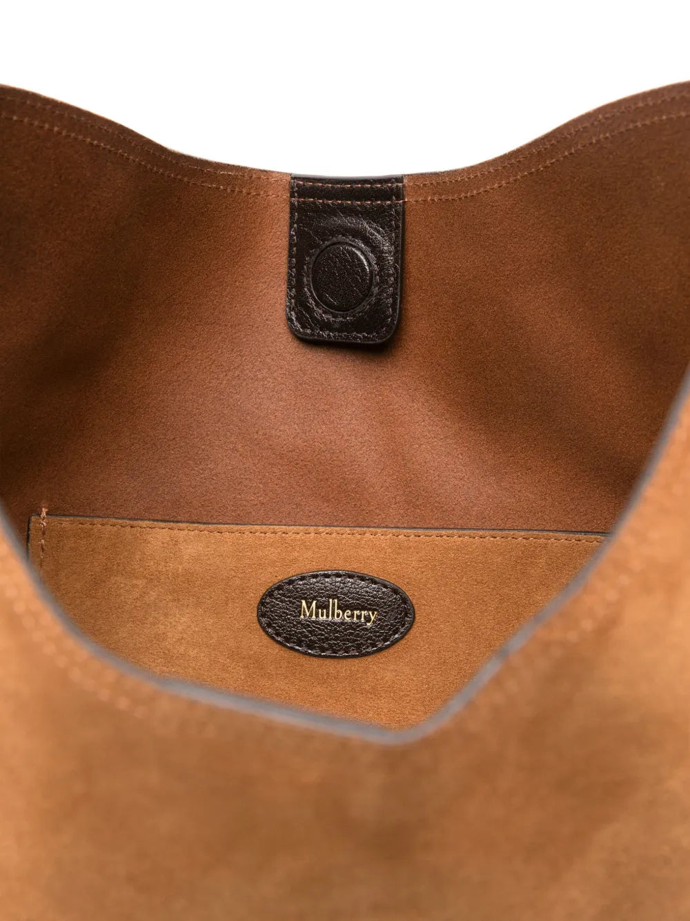Mulberry Suede Shoulder Bag