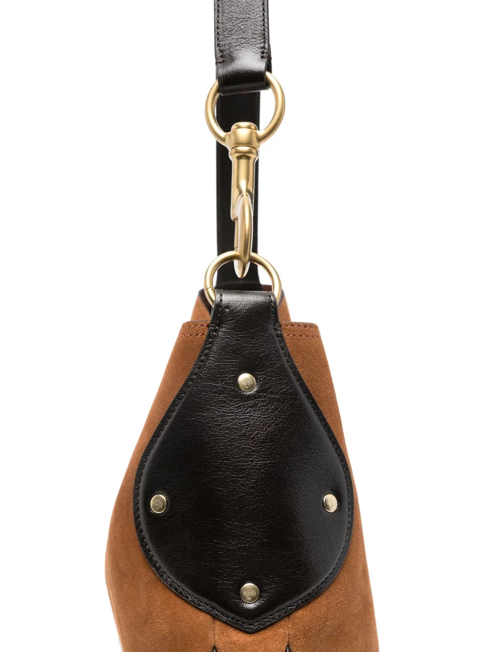 Mulberry Suede Shoulder Bag