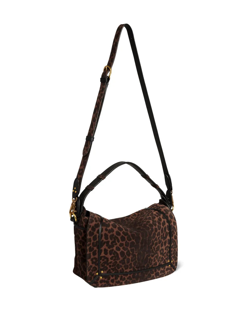 Jerome Dreyfuss Pepito M Leopard Shoulder Bag