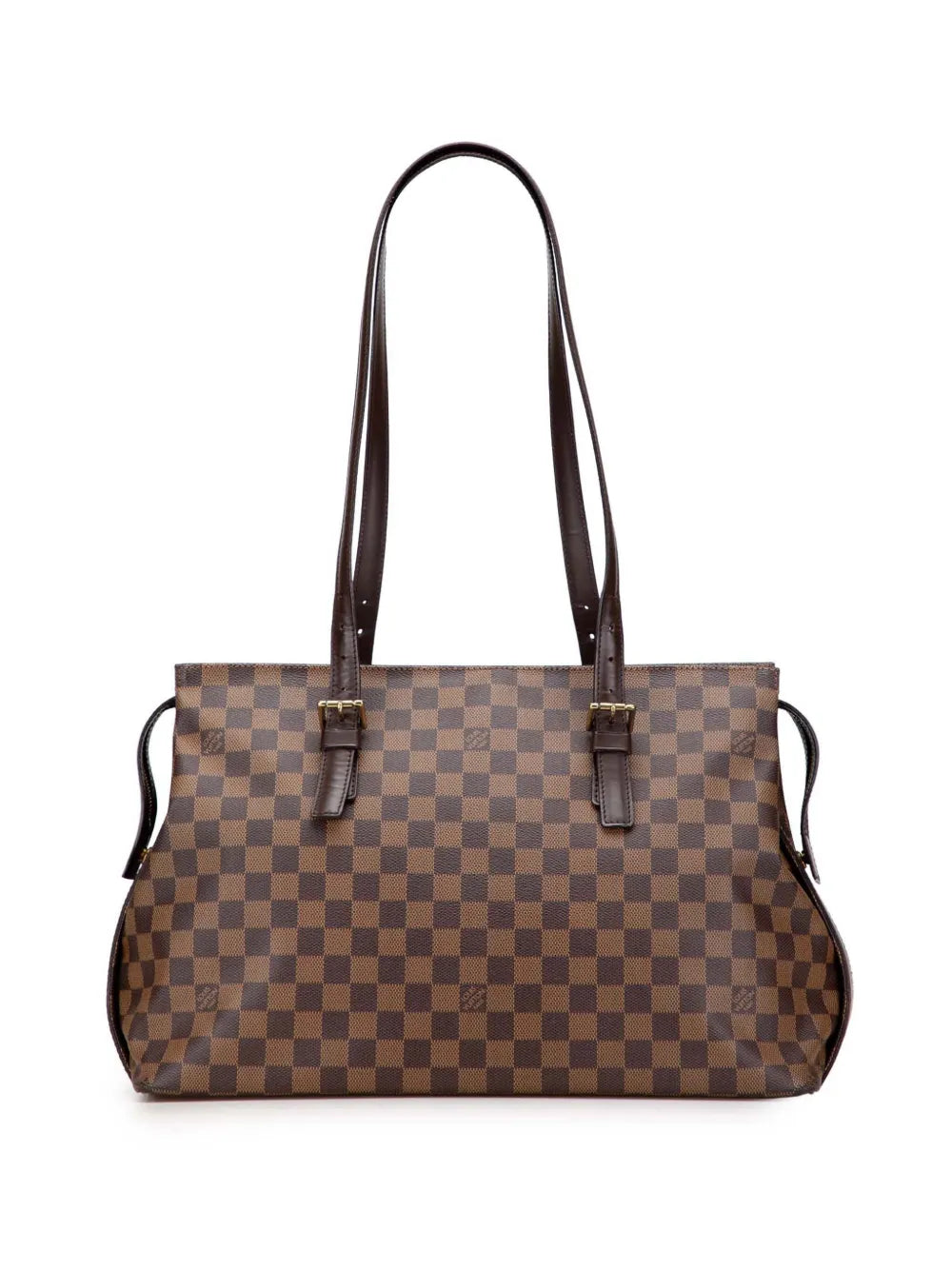 Louis Vuitton Pre Owned 2004 Damier Ebene Chelsea Shoulder Bag