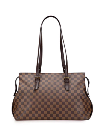 Louis Vuitton Pre Owned 2004 Damier Ebene Chelsea Shoulder Bag