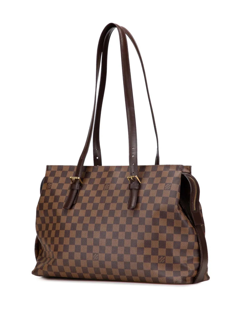 Louis Vuitton Pre Owned 2004 Damier Ebene Chelsea Shoulder Bag