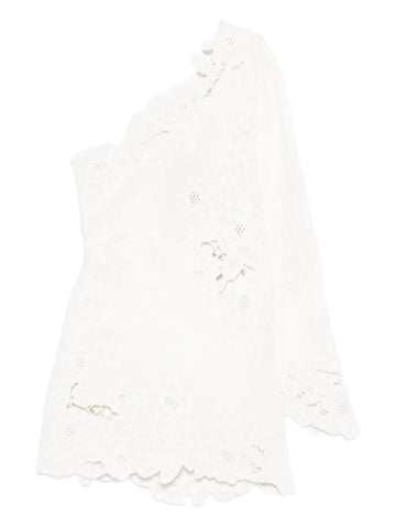 Cult Gaia Marlena One Shoulder Floral Mini Dress
